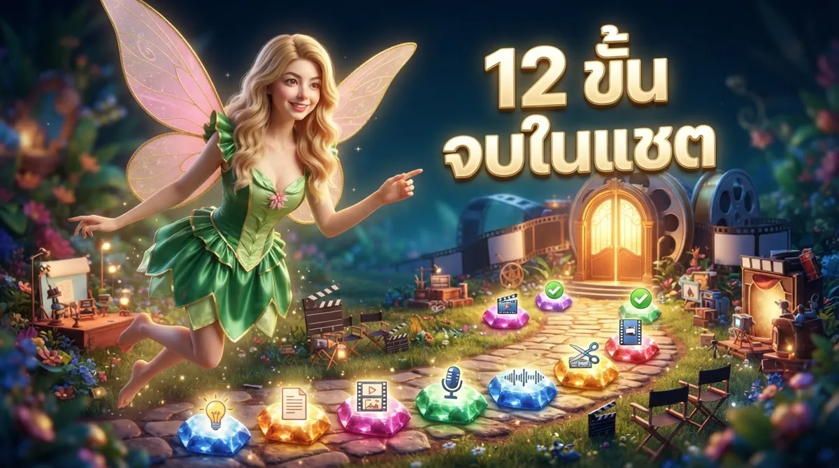 ลำดับสิบสองขั้นของหนังสั้นหนึ่งเรื่อง ตั้งแต่ไอเดียจนถึงโพสต์