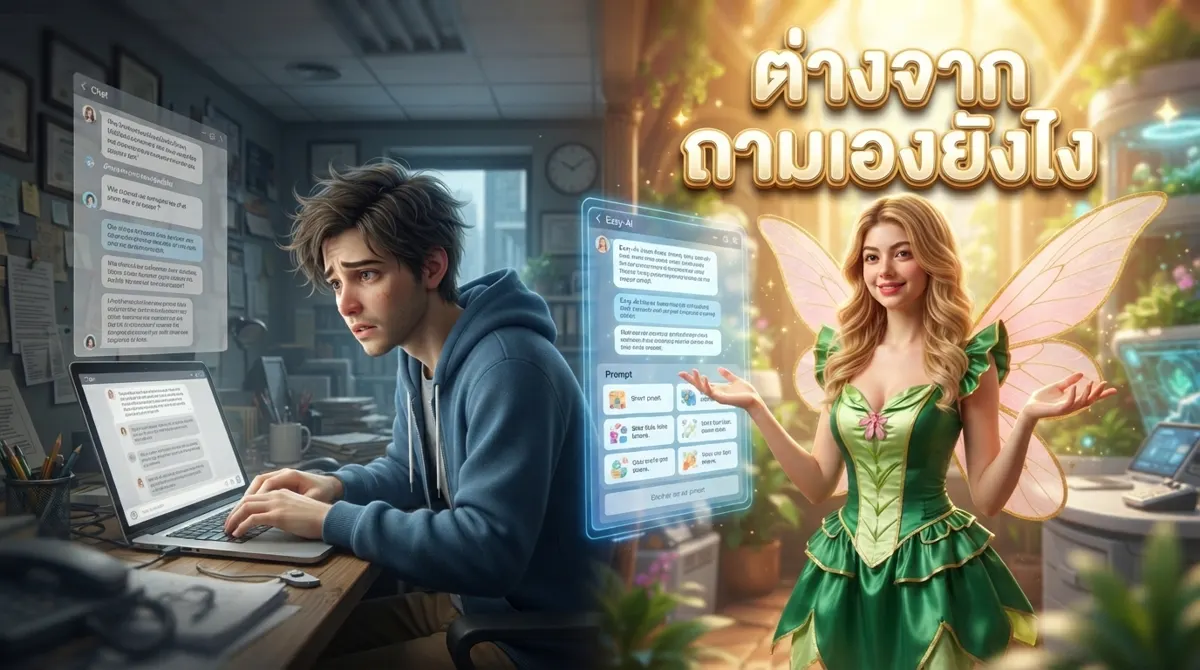 สองอย่างที่ทำให้เล่มนี้ต่างจากการถามบอทเองครั้งเดียวแล้วลองเอง